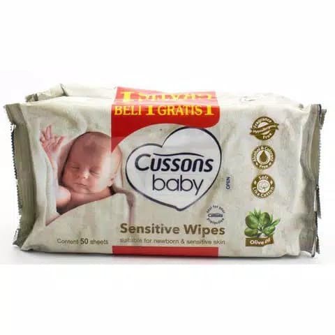 cussons sensitive wipes