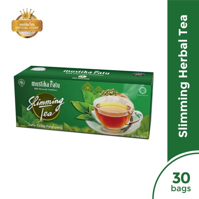 Promo Mustika Ratu Minuman Herbal Slimming Tea Isi 30 Bag ...