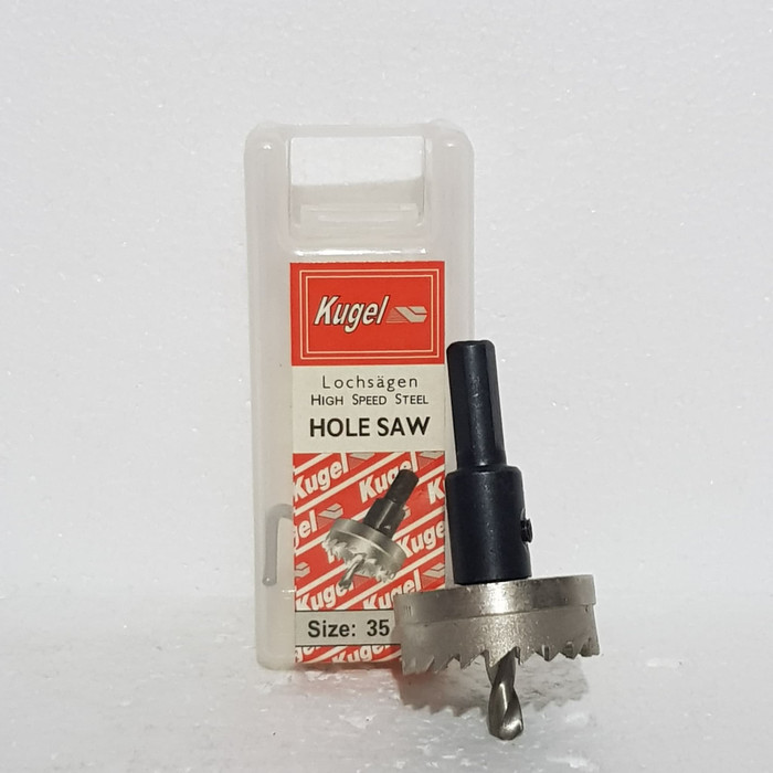 Jual Holesaw Besi HSS Kugel 35mm / Hole Saw Besi 35 mm / Mata Bor Besi