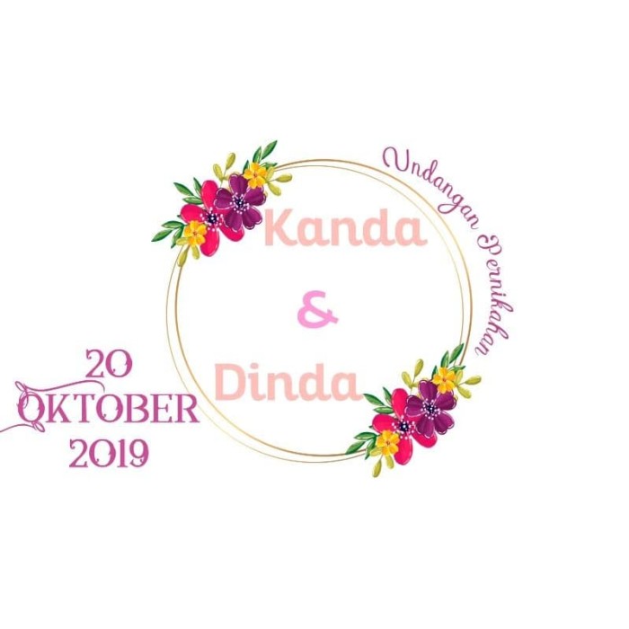 Jual Undangan Digital Pernikahan B002 Jakarta Selatan Beresyam Shop Tokopedia