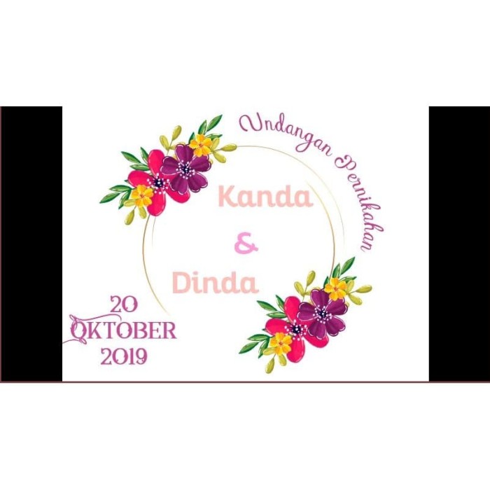 Jual Undangan Digital Pernikahan B003 Jakarta Selatan Beresyam Shop Tokopedia