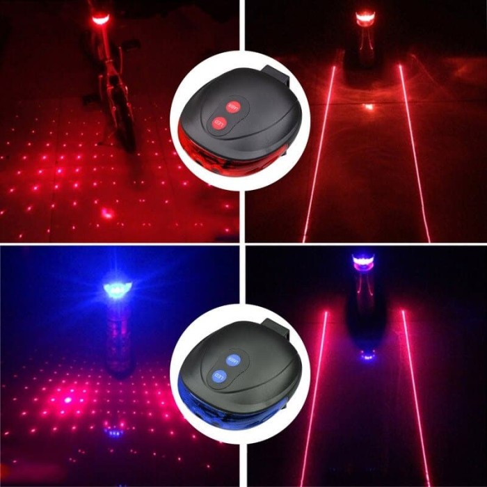 Jual Lampu Belakang Sepeda Laser Tail Light Strobo Jual Lampu Belakang Sepeda Laser Tail Light Strobo