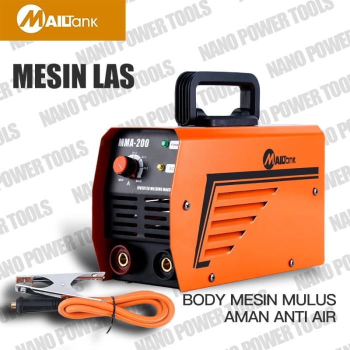 Promo Mesin Las WELDING MACHINE IGBT MMA 200 MAILTANK Promo Mesin Las WELDING MACHINE IGBT MMA 200 MAILTANK