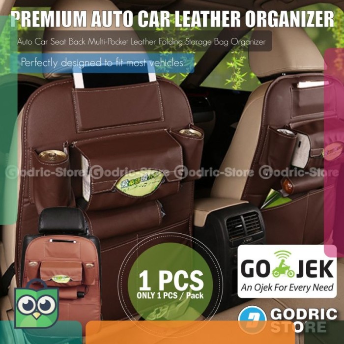 1Pcs Foldable Car Auto Back Rear Trunk Seat Big Storage Bag Pocket Organizer