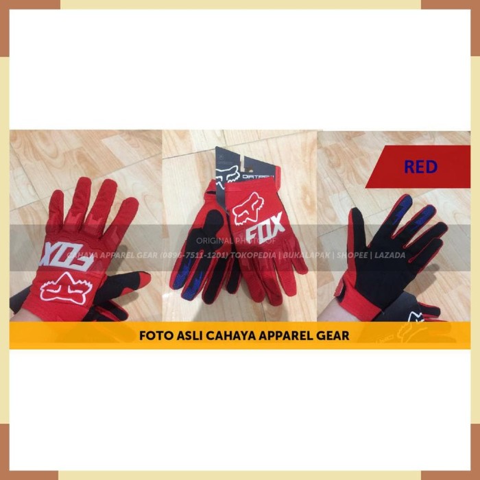 Sarung Tangan Motocross - FOX DIRTPAW 2018 (Edisi Yamaha & Honda)