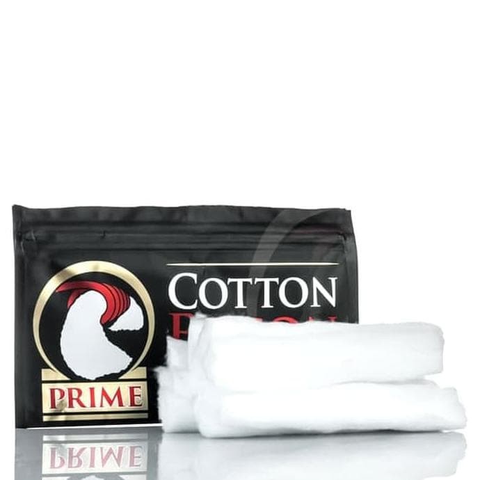AUTHENTIC ORGANIC COTTON BACON PRIME BY WICK 'N' VAPE KAPAS VAPE VAPOR