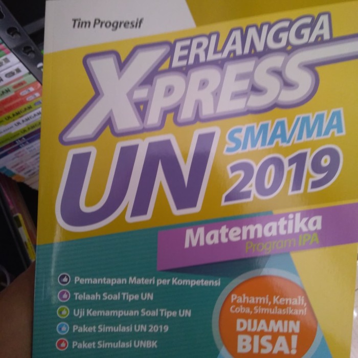 Soal Un Sma Matematika 2019 Paket 2