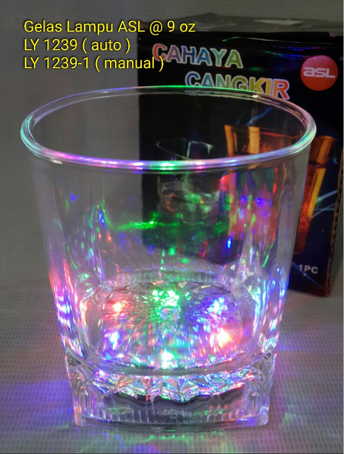 Jual PROMO !!! Gelas Sensor Air Lampu LED LY 1239 (auto