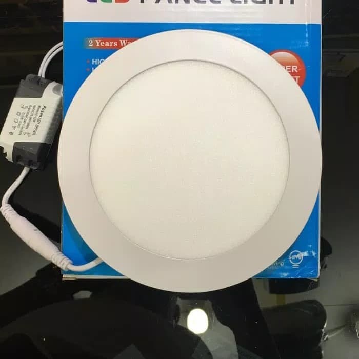 Jual Lampu Led Panel Bulat Tipis 12 Watt 12w Slim Putih Kuning Jakarta Barat Sumber Electric Tokopedia Lampu Led Panel Bulat Tipis 12 Watt