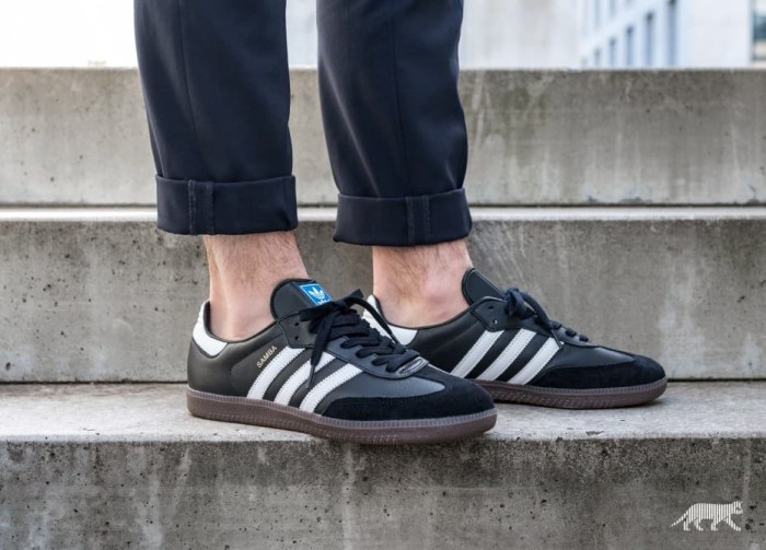 adidas samba black