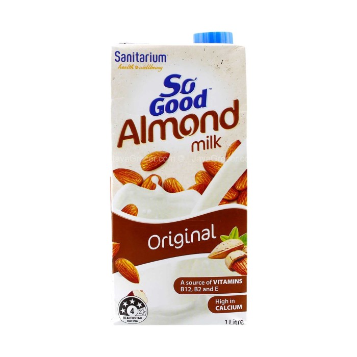 Jual Sanitarium So Good Almond Milk Original 1 Liter - Jakarta ...