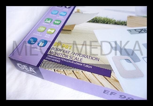 GRATIS ONGKIR Timbangan Berat Badan Lemak dan Kadar Air GEA EF-981