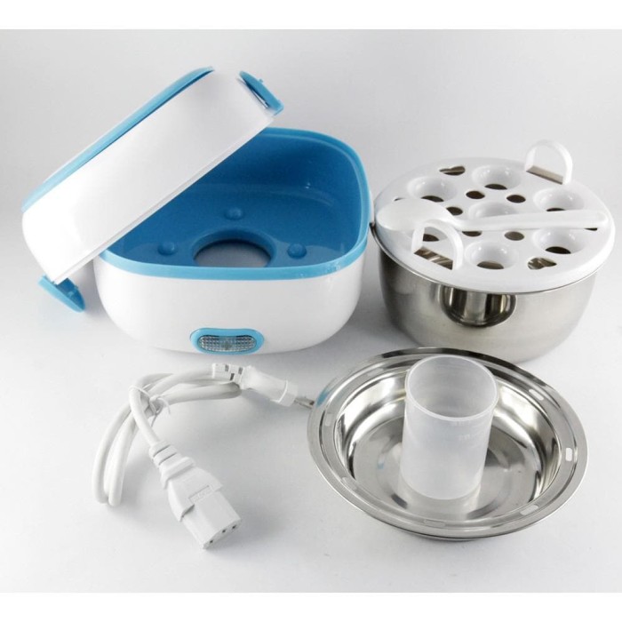 Starhome Rice Cooker Mini 2 Susun Kapasitas 1 L Penanak Nasi Mini Egg