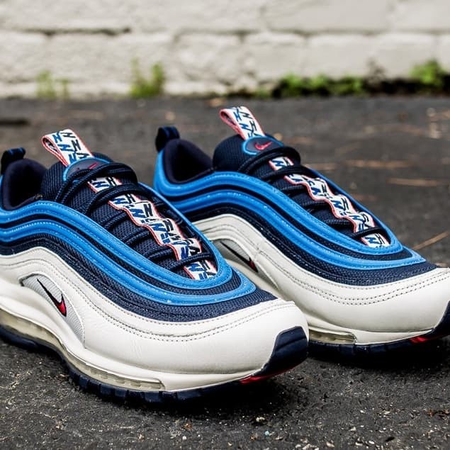 Jual SEPATU SPORT PRIA NIKE AIR MAX 97 PREMIUM TERMURAH Biru Putih, 45 Kota Bandung Denisyellow46 Shoes | Tokopedia Jual SEPATU SPORT PRIA NIKE AIR MAX 97 PREMIUM TERMURAH Biru Putih, 45 Kota Bandung Denisyellow46 Shoes | Tokopedia
