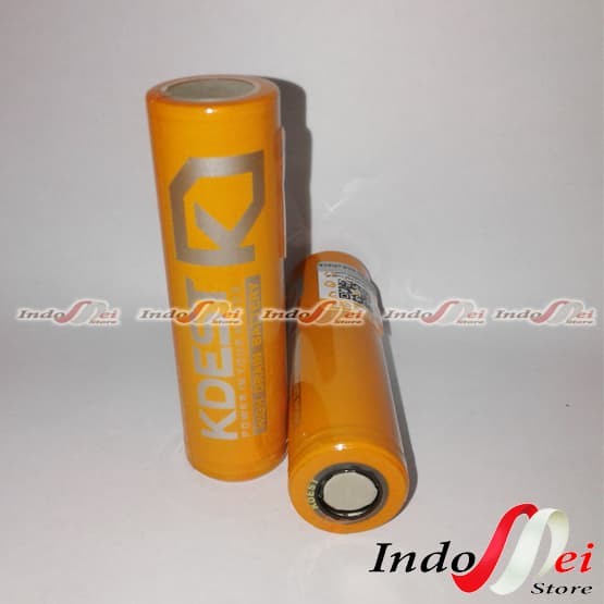 Foto Produk Baterai KDEST 2400mAh 50A TYPE 18650 Kualitas Authentic - Kualitas Auten dari Indomei Store