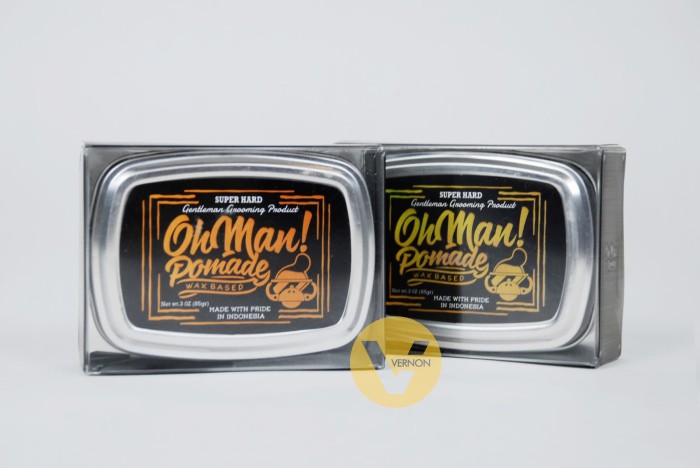 POMADE OH MAN! MYSTIC GOLD WAX BASED SUPER HARD FREE SISIR SAKU
