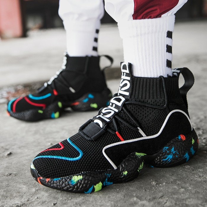 platform running shoes