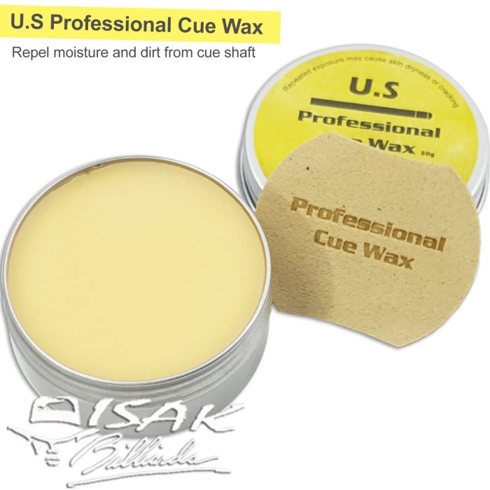Jual US Professional Cue Wax Shaft Ferrule Cleaner Stick Billiard