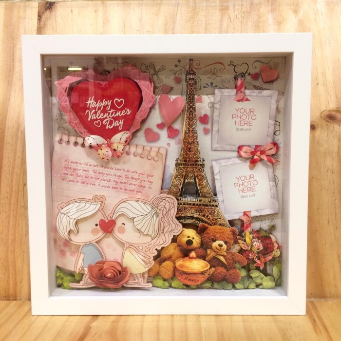 Jual 3d Frame 30x30cm Kota Surabaya Creativecorner Lenmarc