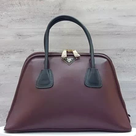 prada maroon bag