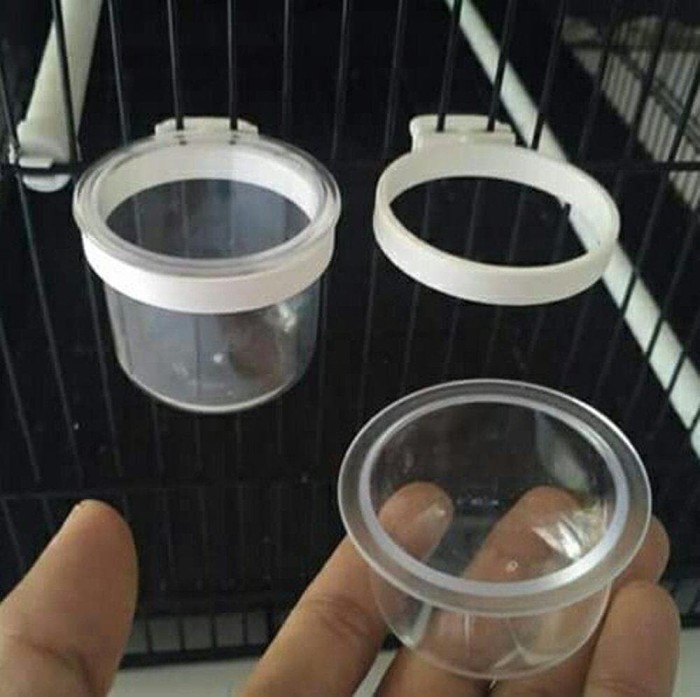 Jual Paling Murah Cepuk Tempat Pakan Burung Import Italy Jakarta