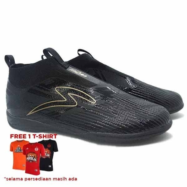 Jual Sepatu Futsal Specs Accelerator Illuzion In Laceless Black