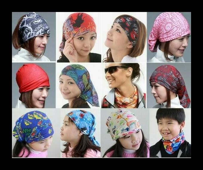 BAFF BANDANA SLAYER SYAL MASKER MOTOR SEPEDA PENUTUP WAJAH MASKER BUF
