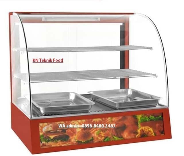 Pajangan Makanan Display Warmer Fomac Shc dh 827 -Penghangat Chicken