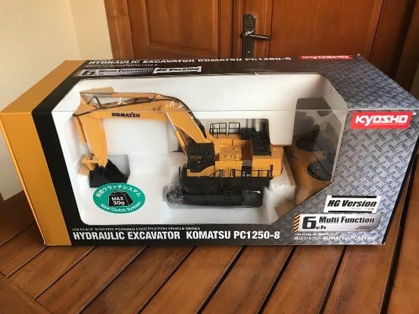 komatsu rc excavator