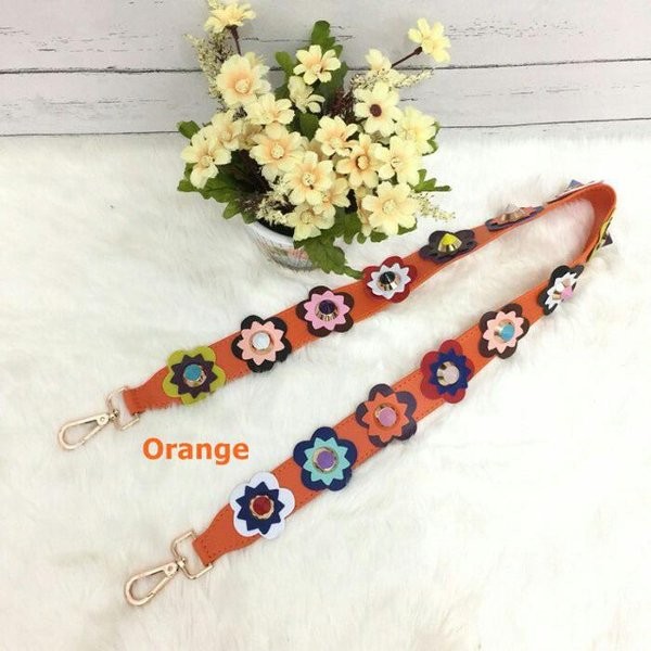 HANDBAG WANITA || Jual STRAPBAG BUNGA FLOWER LONGSTRAP FENDI TALI