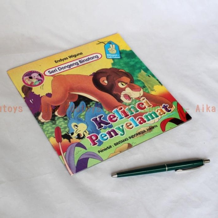Jual Buku Cerita Anak Fabel Hewan Binatang Kisah Kelinci