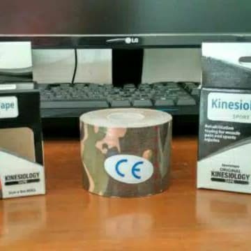 Kinesio Tape / Tapping / Kinesiology Tape 5cm x 5m Warna ARMY TERMURAH