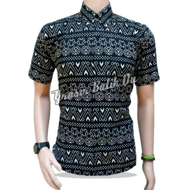  Batik  Slim  Fit  Lengan  Panjang  Kumpulan Model Kemeja