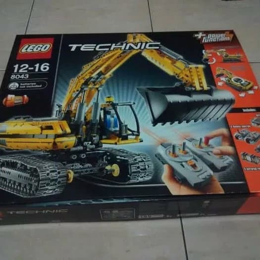 lego technic motorized excavator