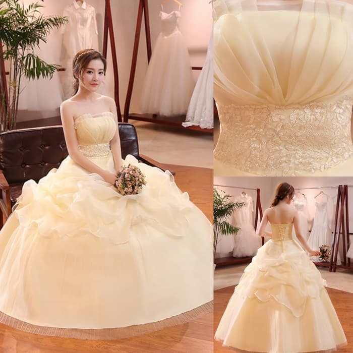 Jual Gaun Baju Pengantin Sale Termurah Wedding Dress Import Gpsl