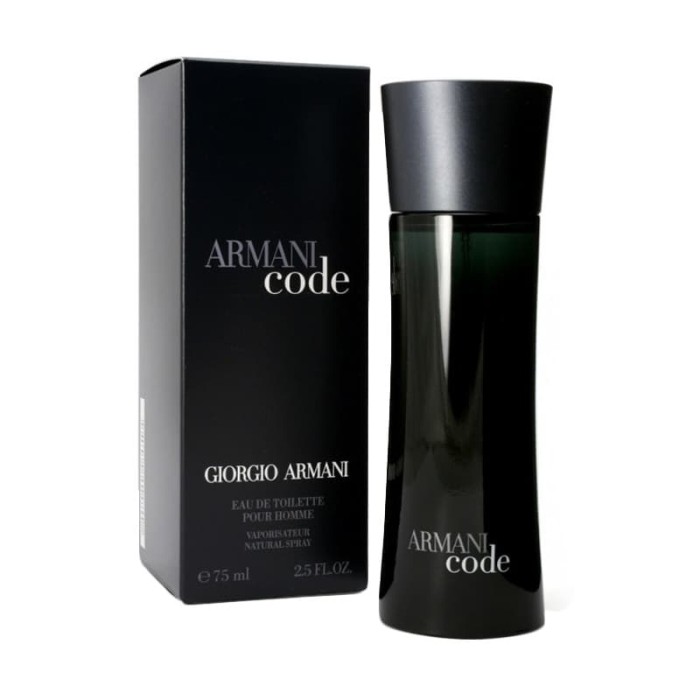 armani code black parfum