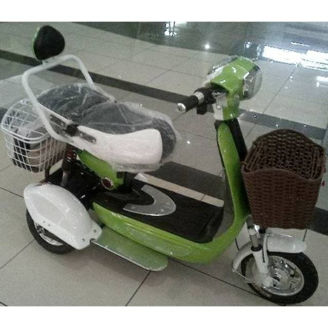 Jual PROMO Sepeda  Listrik  Tiga Roda Type New Robin Kota 