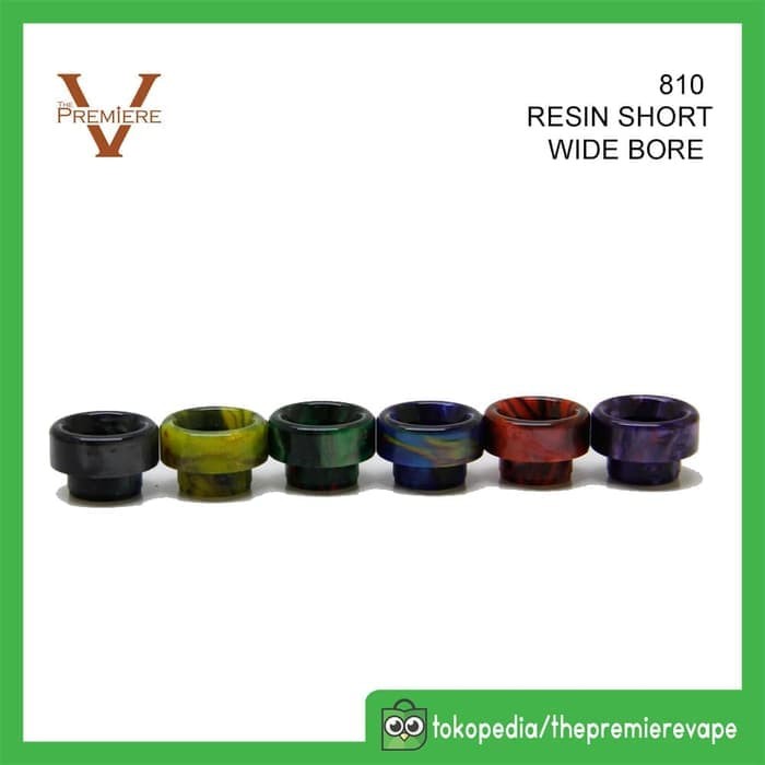 Foto Produk Drip Tip Wide Bore Short 810 Fit Druga Artha Goon | DripTip Rendah dari putra.rak4