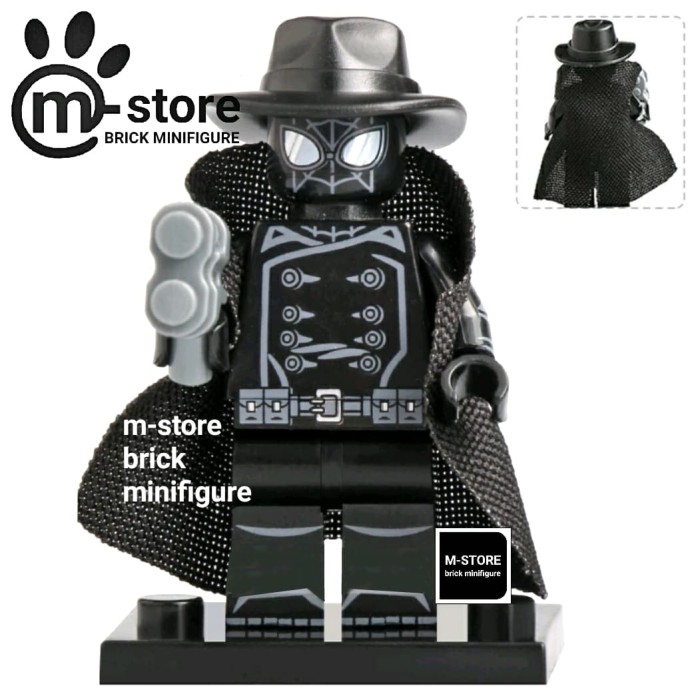 lego spider man noir minifigure