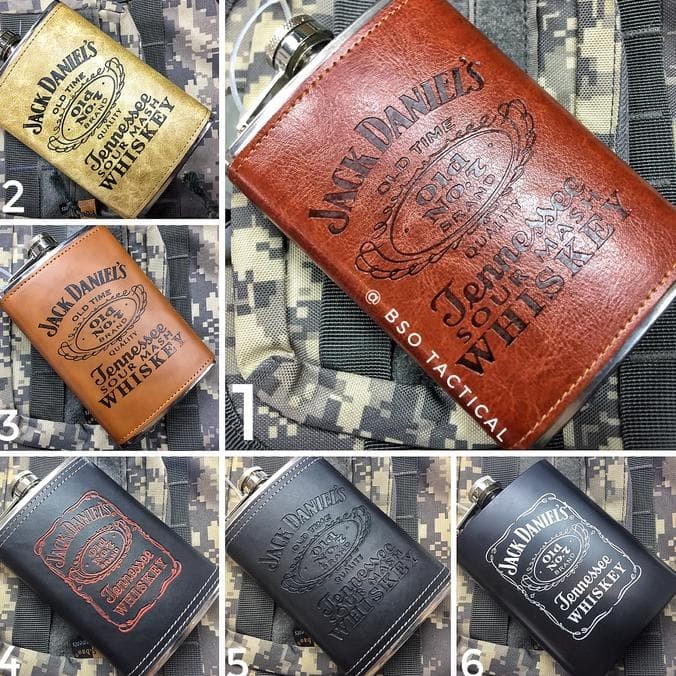 Jack Daniels Advertising Military Tactical Style Belt