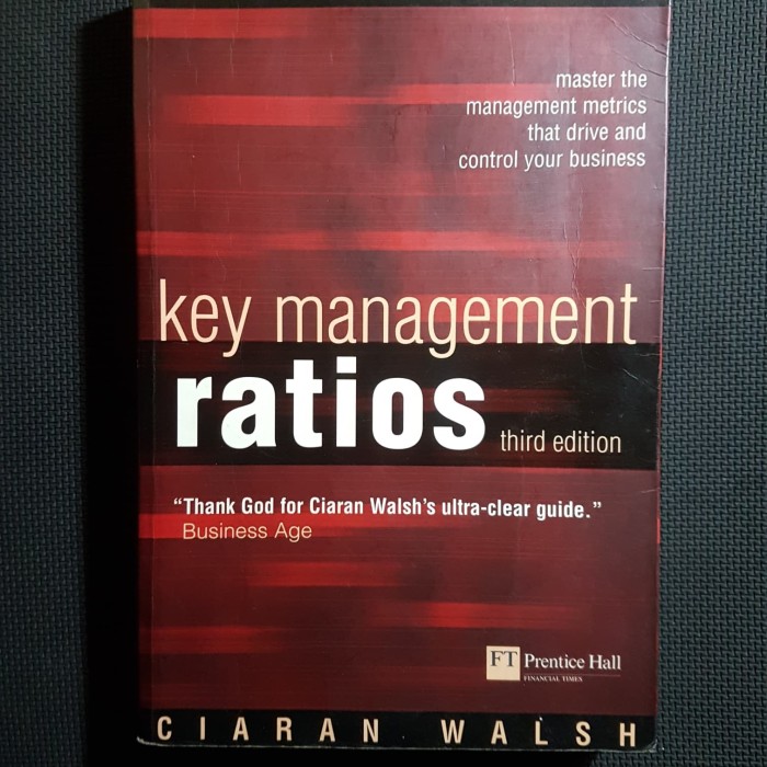 Key Management Ratios: Master the management metrics that drive and control your business