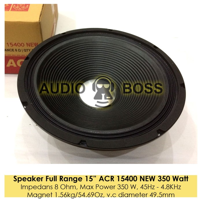 speaker acr full range 15 inch