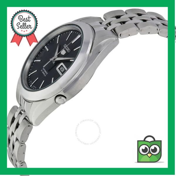PROMO Seiko 5 SNKL23K1 Automatic Black Dial - Jam Tangan Pria SNKL23
