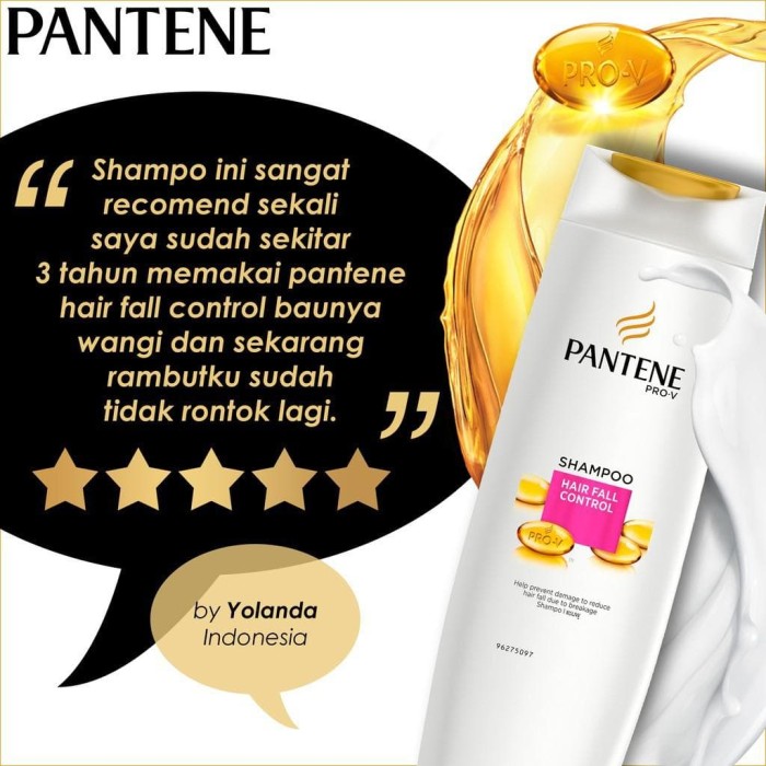 Pantene Shampoo Hair Fall Control 480Ml Free Conditioner 3 Minutes
