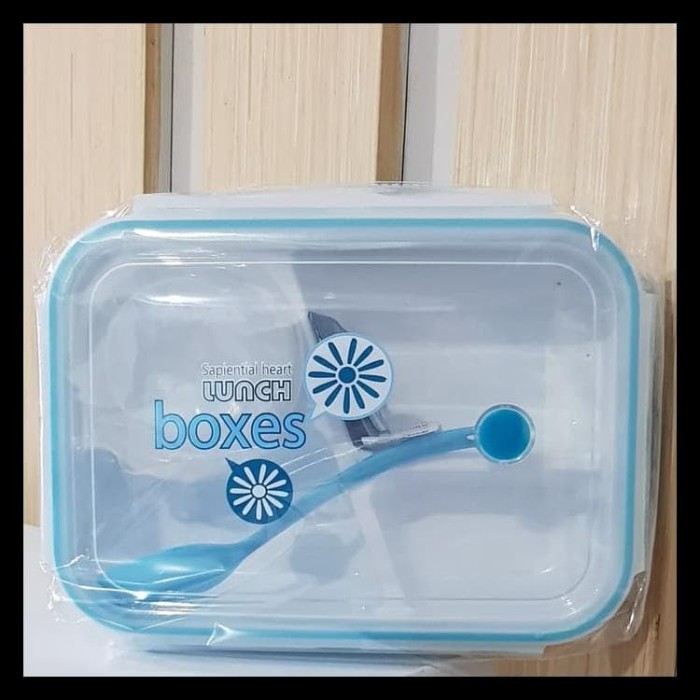 Promo Lunch Box / Kotak Makan Sup Yooyee 4 Sekat / Bento / Green Red