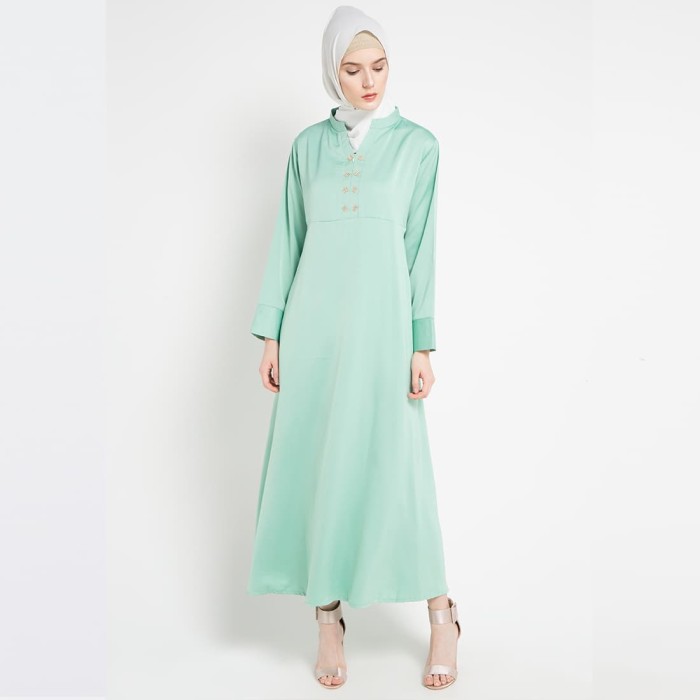 JV Hasanah Asyifa Cavali Dress - Mint
