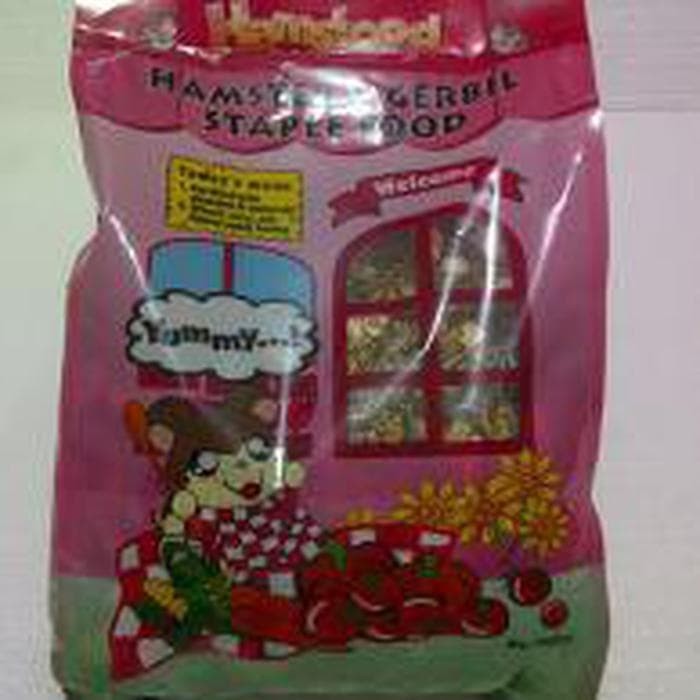 Hamsfood Hamster & Gerbil Stapple - 1 kg - Makanan Hamster 1 kg