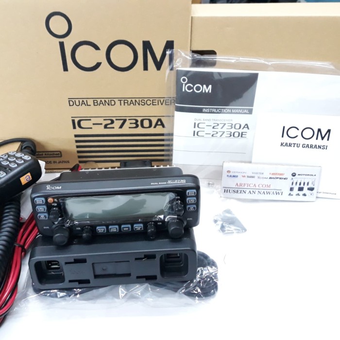Jual RADIO RIG ICOM IC 2730A DUALBAND ORIGINAL GARANSI RESMI - Jakarta ...