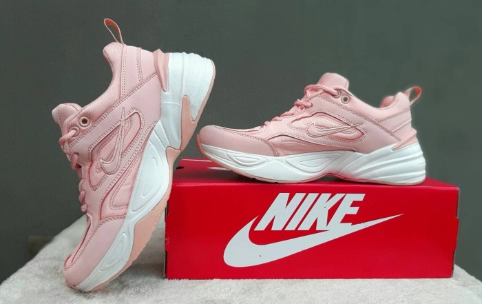 nike m2k tekno sneakers in pink