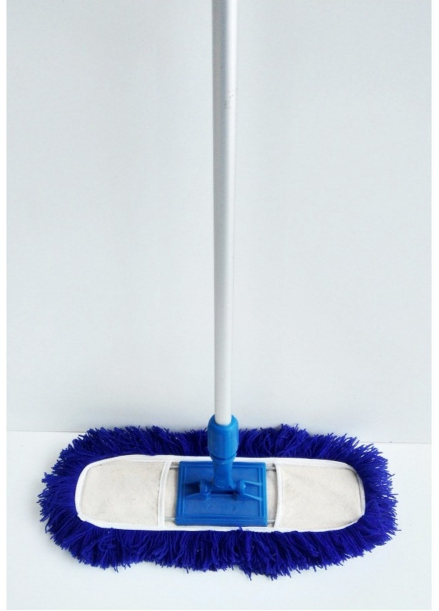 Jual Lobby Duster Acrylic Biru 40 cm Komplit | Pel Lantai